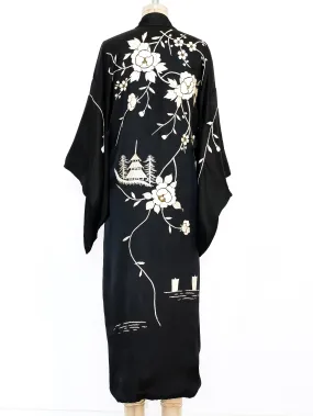 1920's Heavily Embroidered Kimono