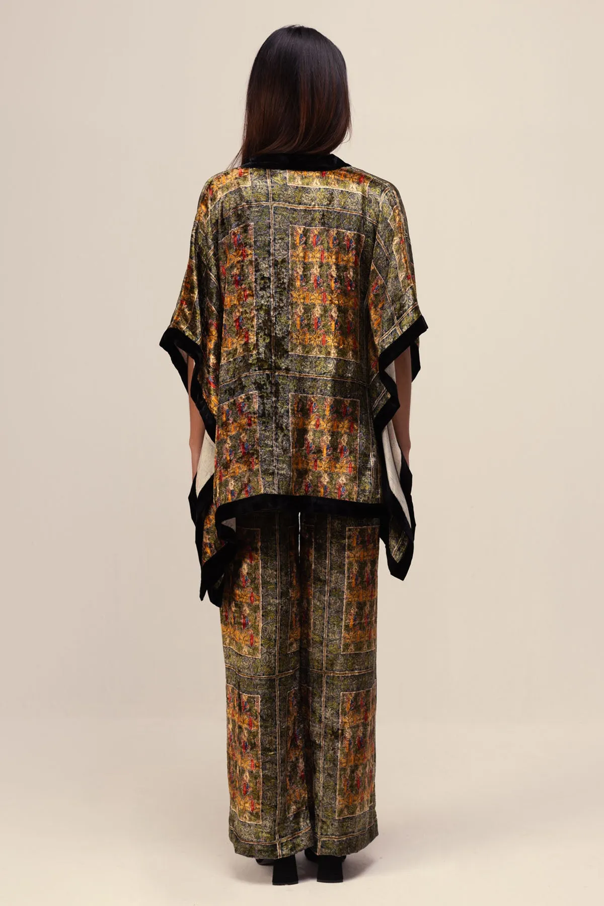 Abstract Kimono Top & Pants