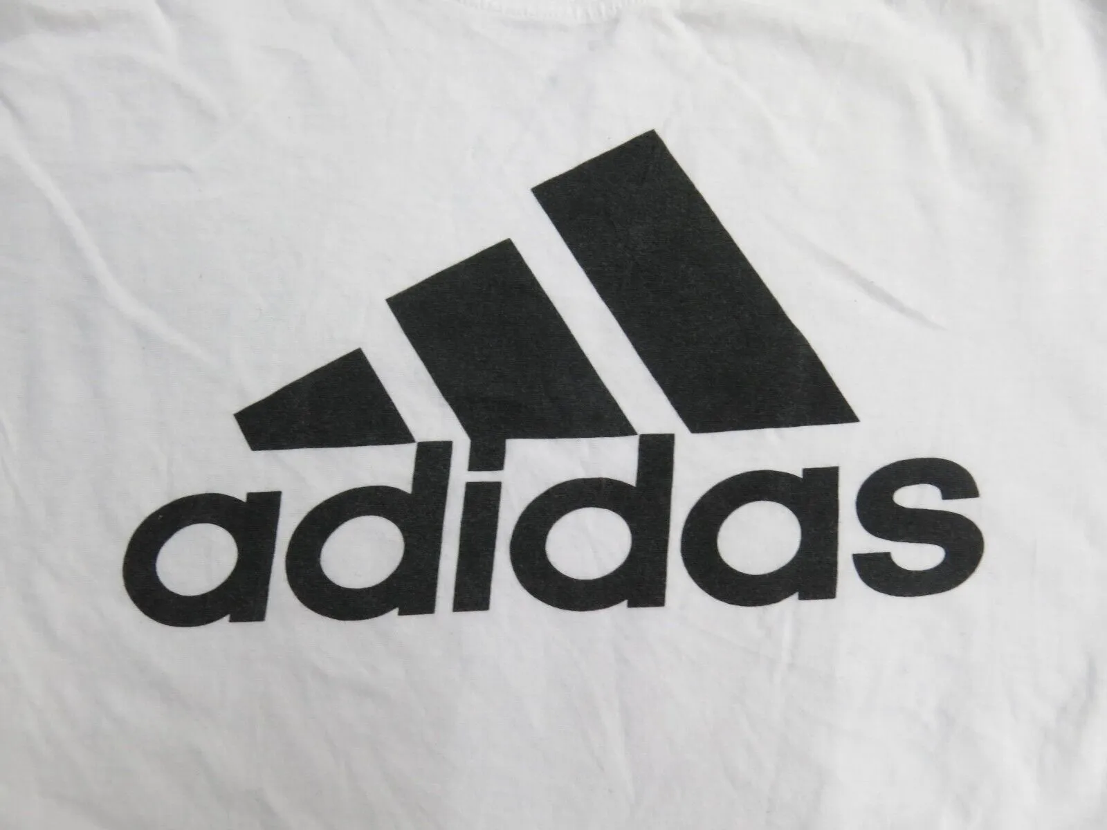 Adidas Womens Casual T Shirt Top Pullover Cap Sleeve Round Neck White Size XL