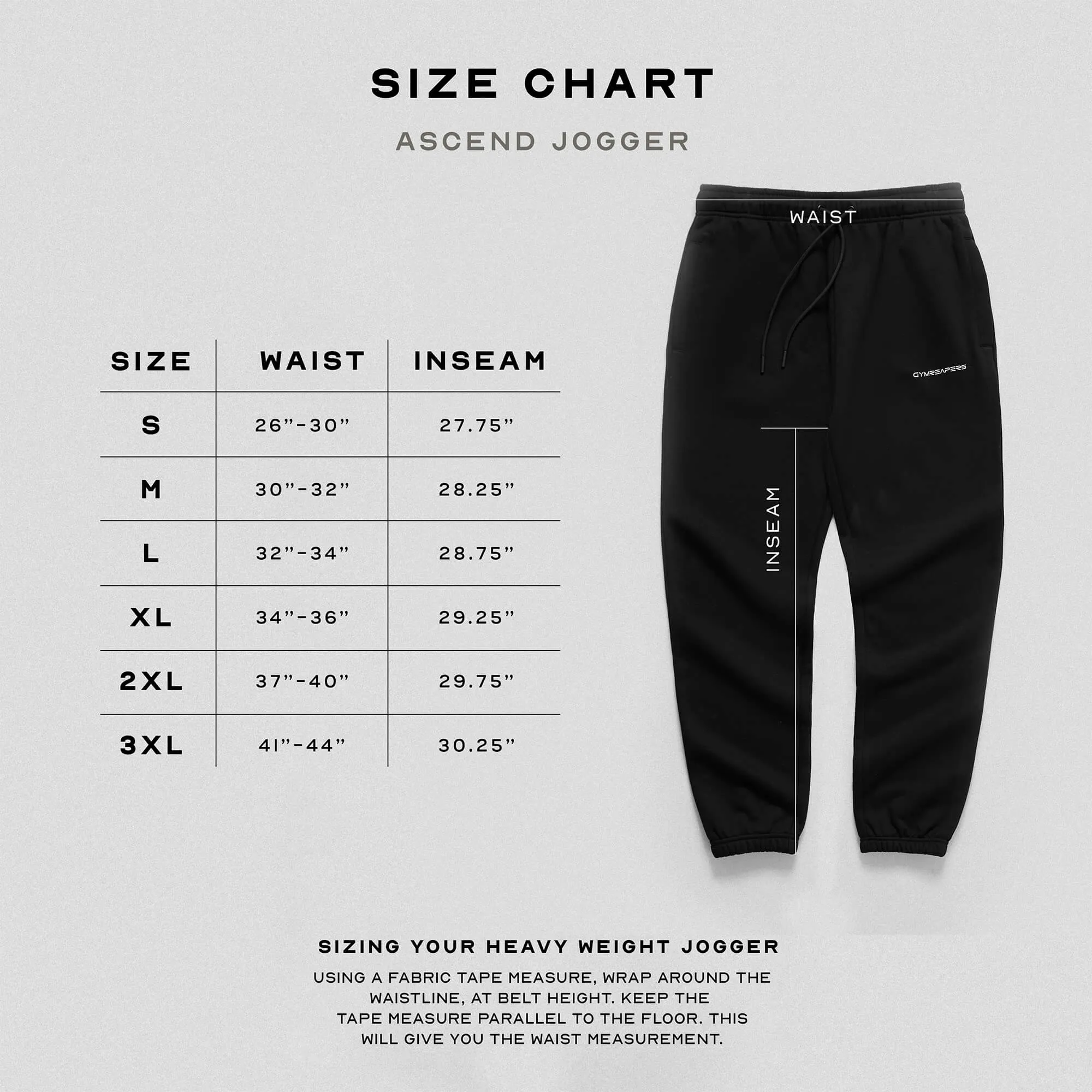 Ascend Joggers - Black/White