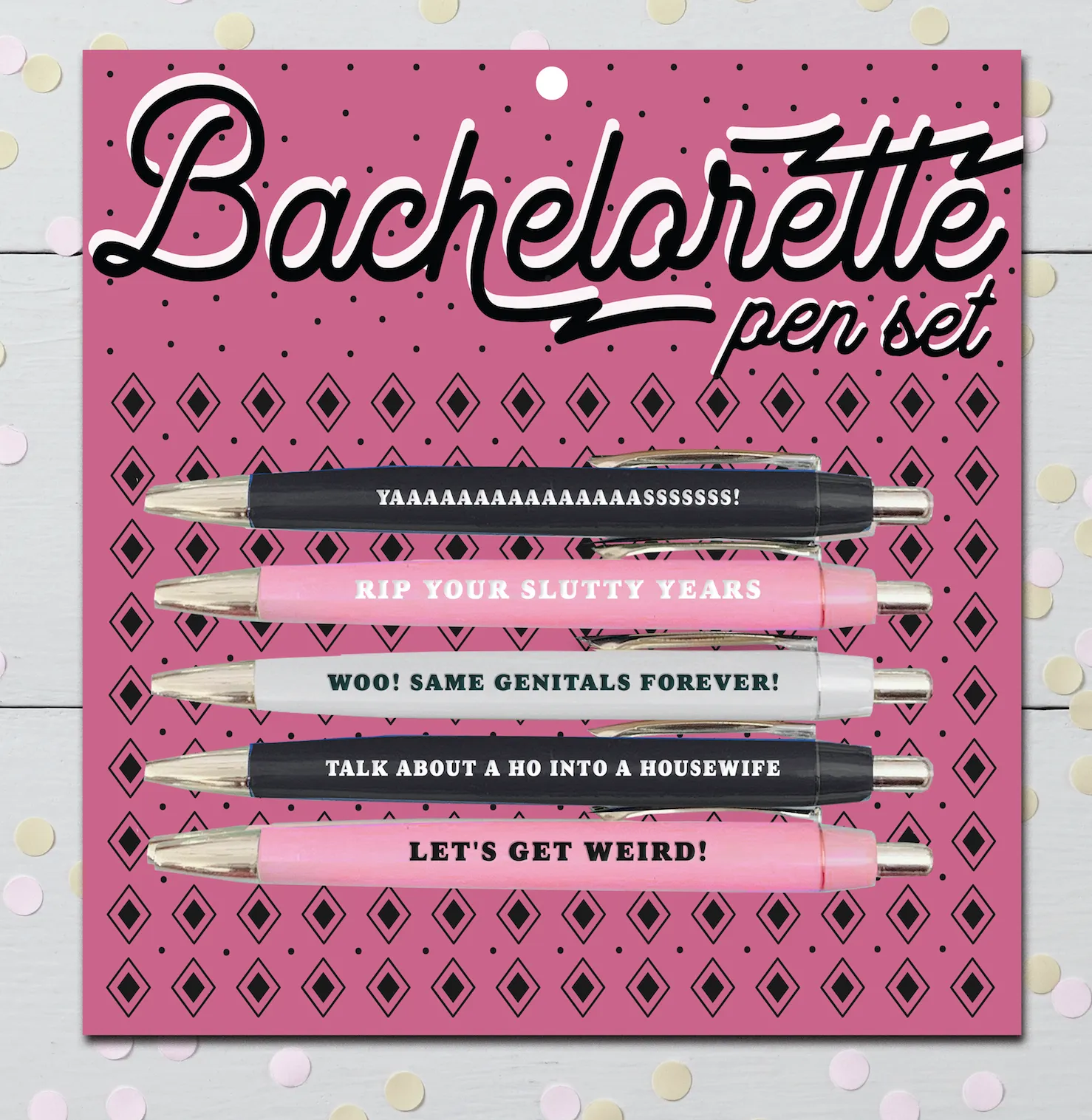 Bachelorette Party Pen Set