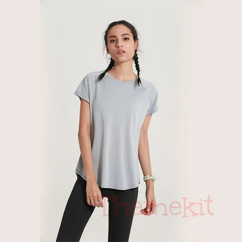 Back split with strappy Short Sleeve