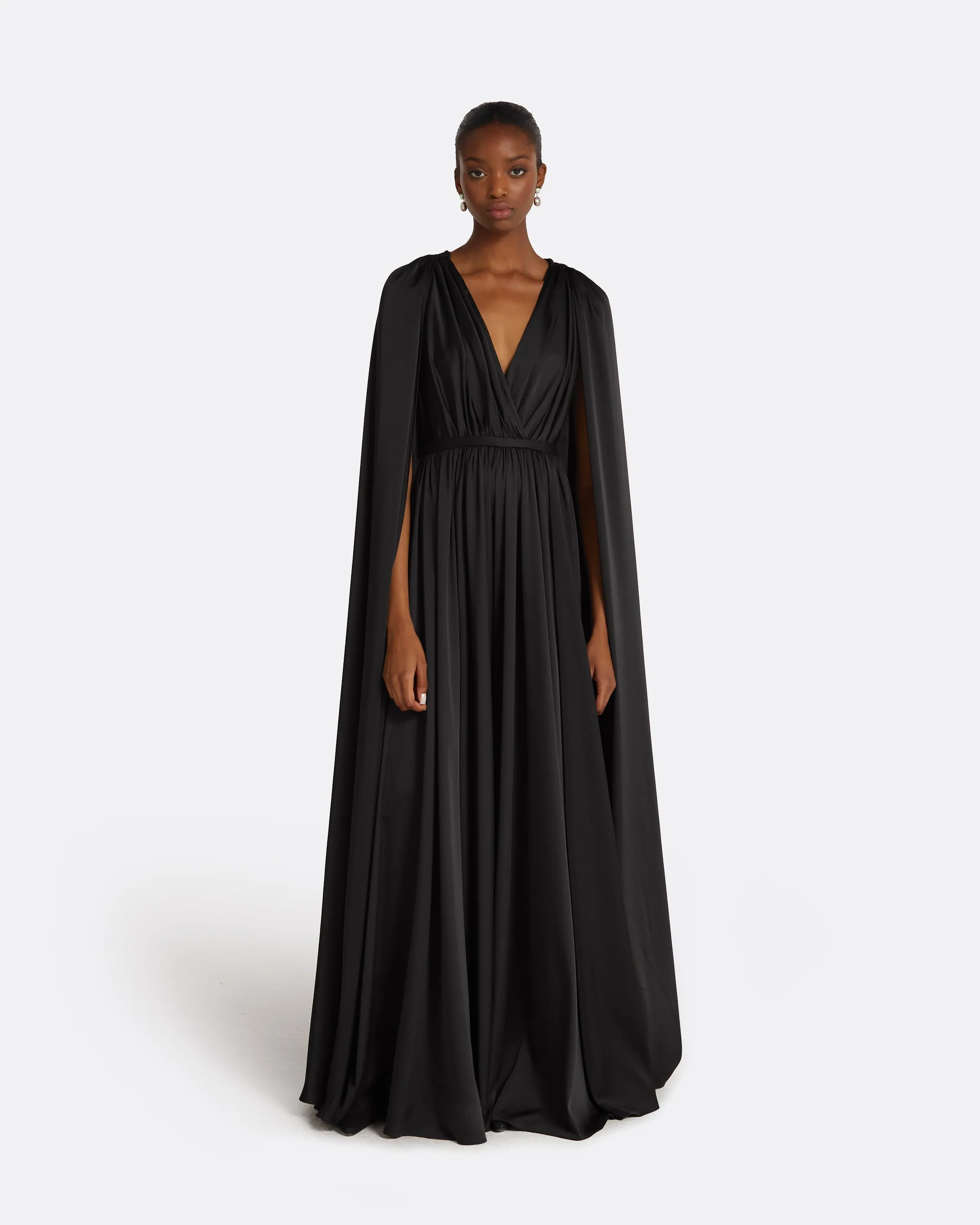 Bianca Black Long Dress