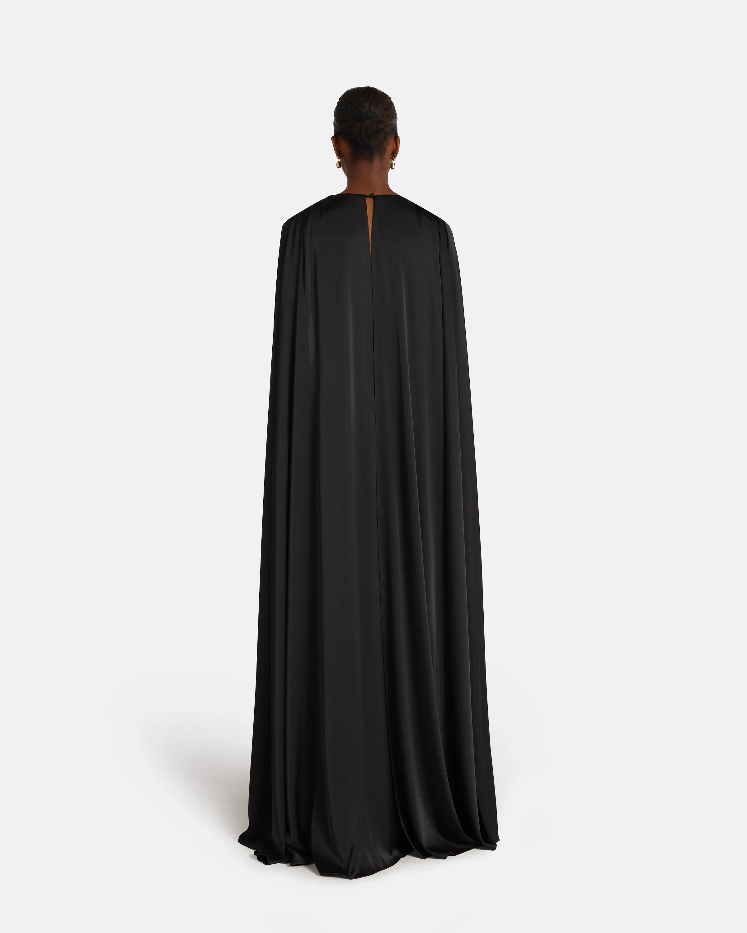 Bianca Black Long Dress