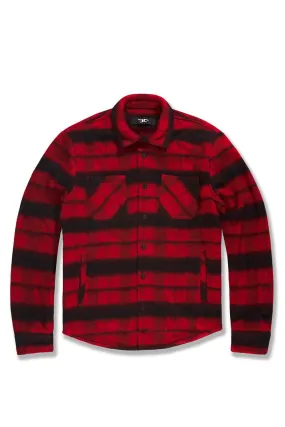 Big Men's Vandal Flannel Shacket (Buffalo Plaid)