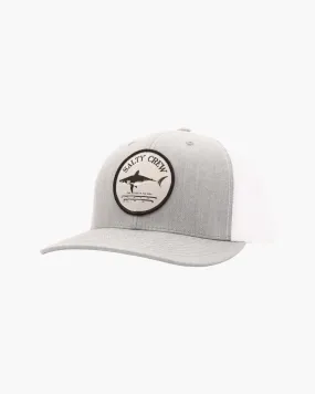 Bruce Heather Grey/White Retro Trucker