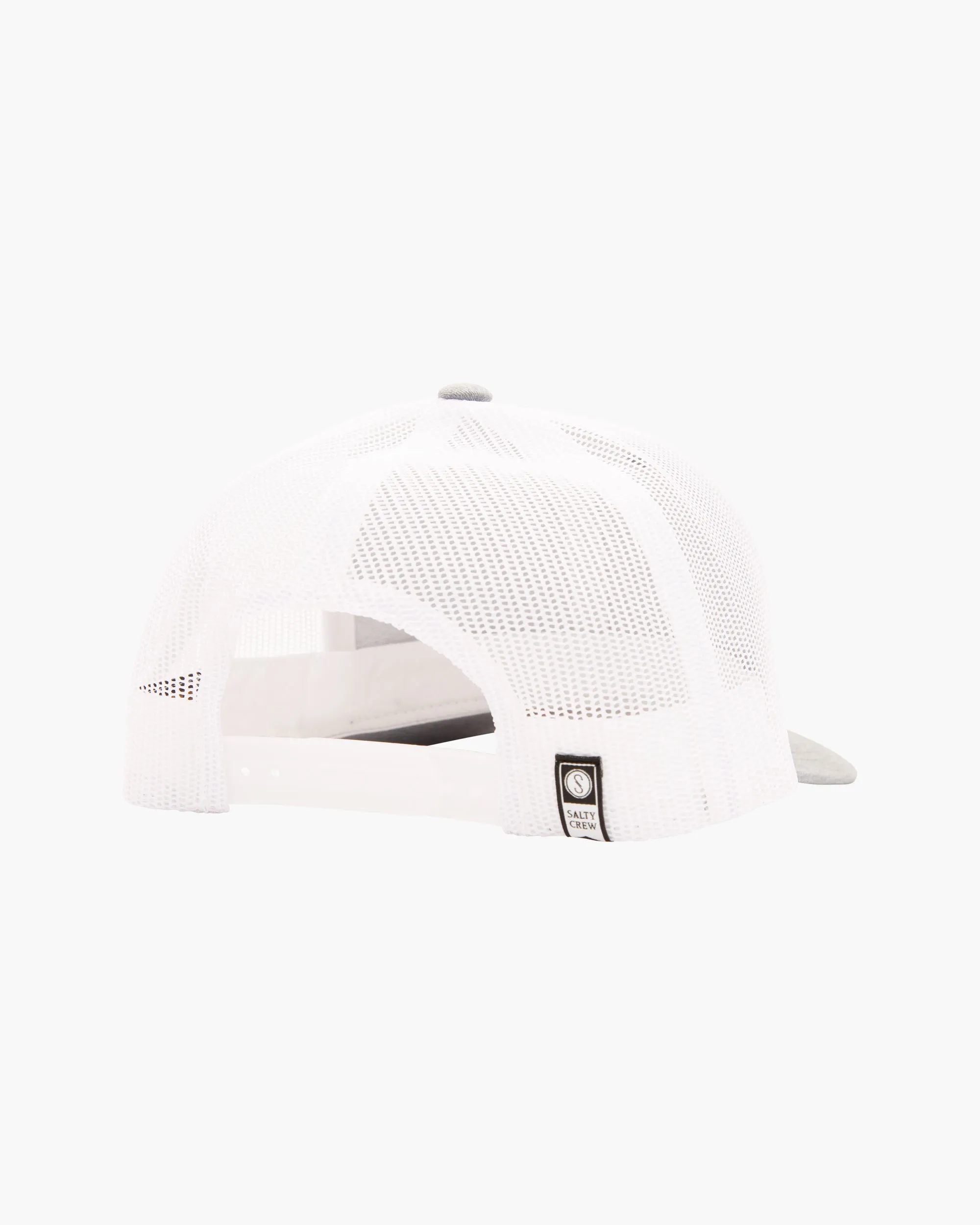 Bruce Heather Grey/White Retro Trucker