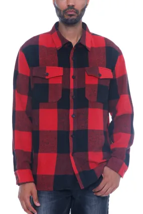 Brushed Flannel Shacket