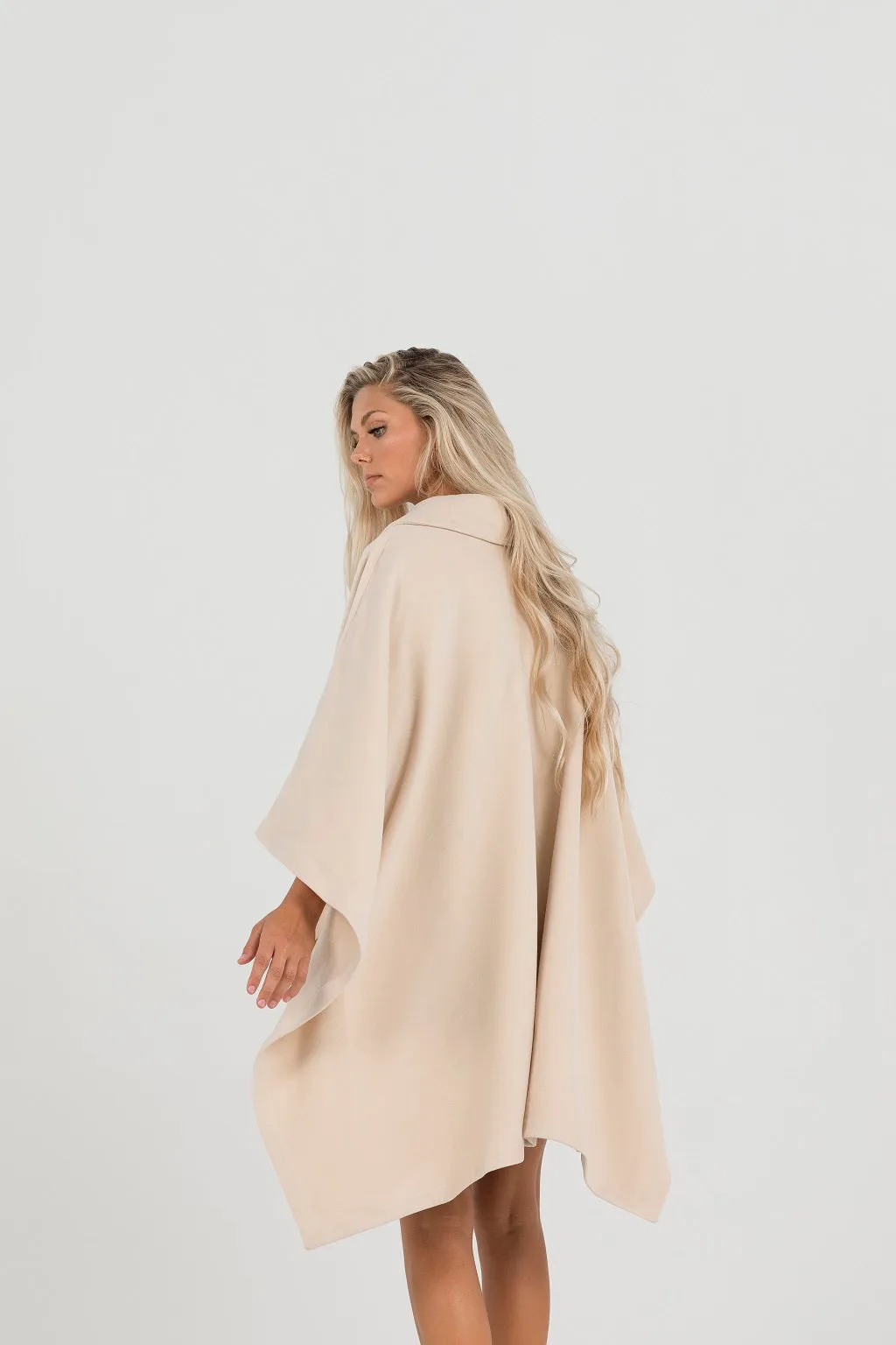 Buttoned Cape