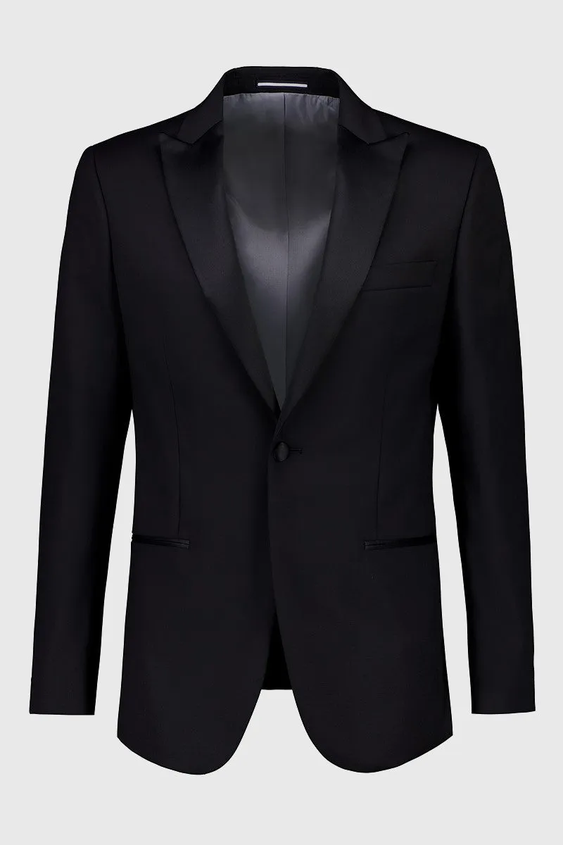 CAMBRIDGE FMG100 BLACK PICKFORD TUXEDO JACKET