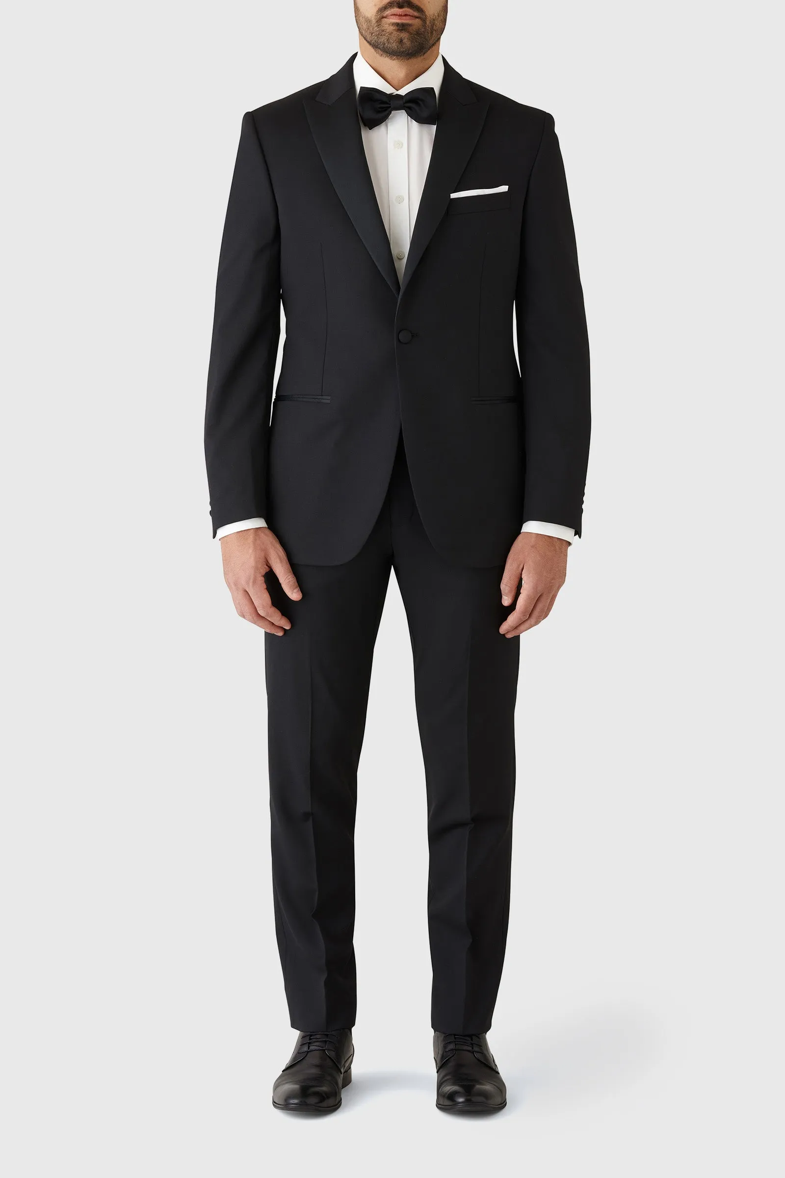 CAMBRIDGE FMG100 BLACK PICKFORD TUXEDO JACKET