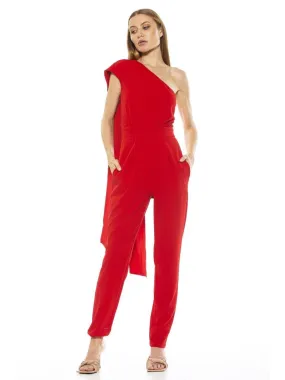 Cape Jumpsuit