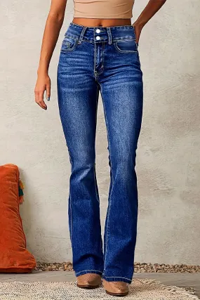 Casual Distressed High Waist Skinny Denim Jeans(3 Colors)