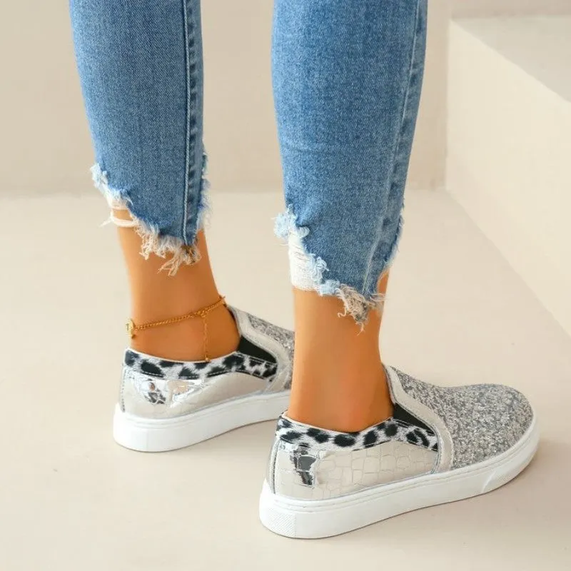 Casual Patchwork Round Comfortable Out Door Flats Shoes