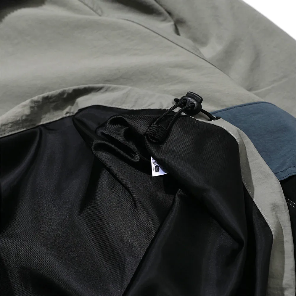 COMFY ANORAK JACKET DARK GRAY / BLACK