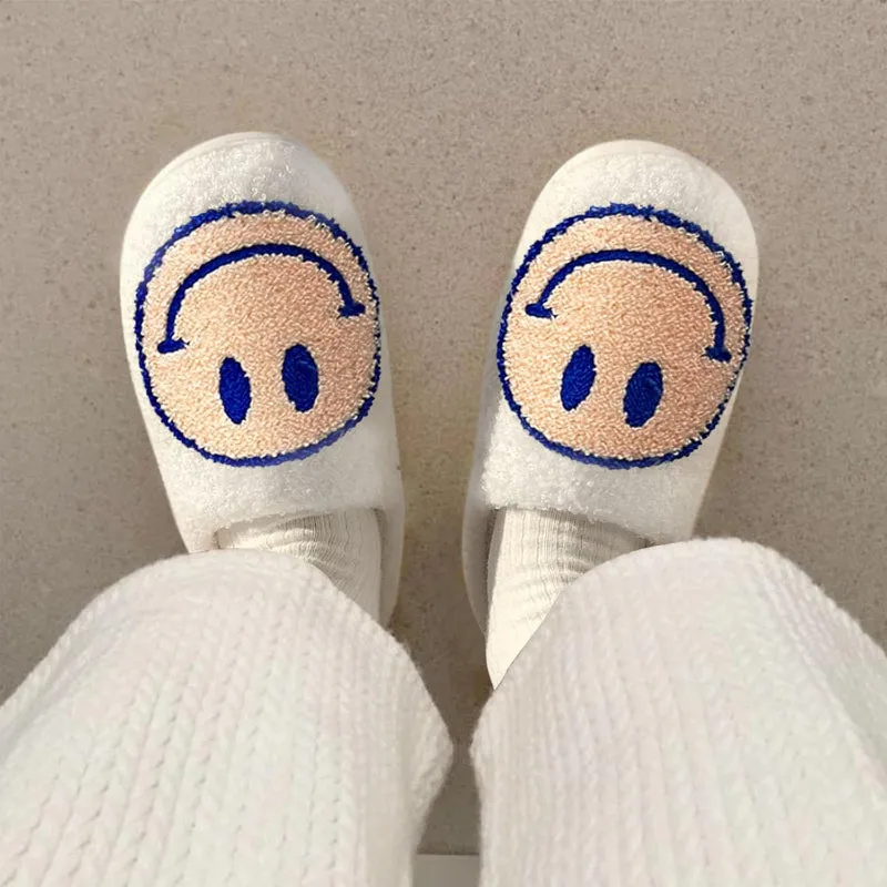 Cozy Smile Slippers For Indoor And Outdoor Wear