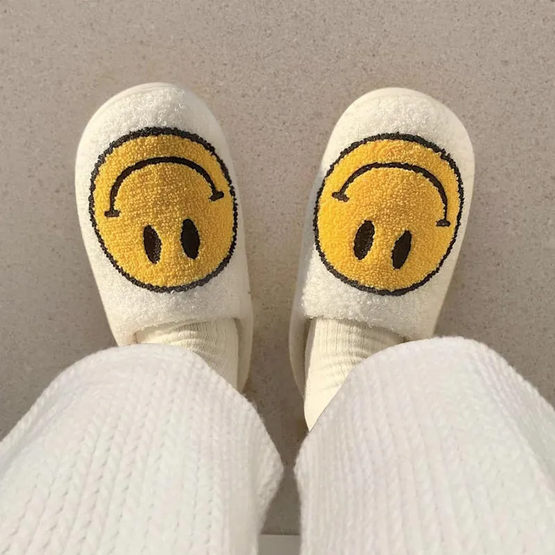 Cozy Smile Slippers For Indoor And Outdoor Wear