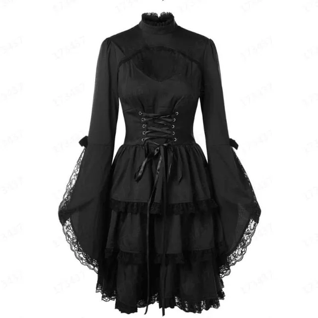 Dark Muse Queen Midi Dress