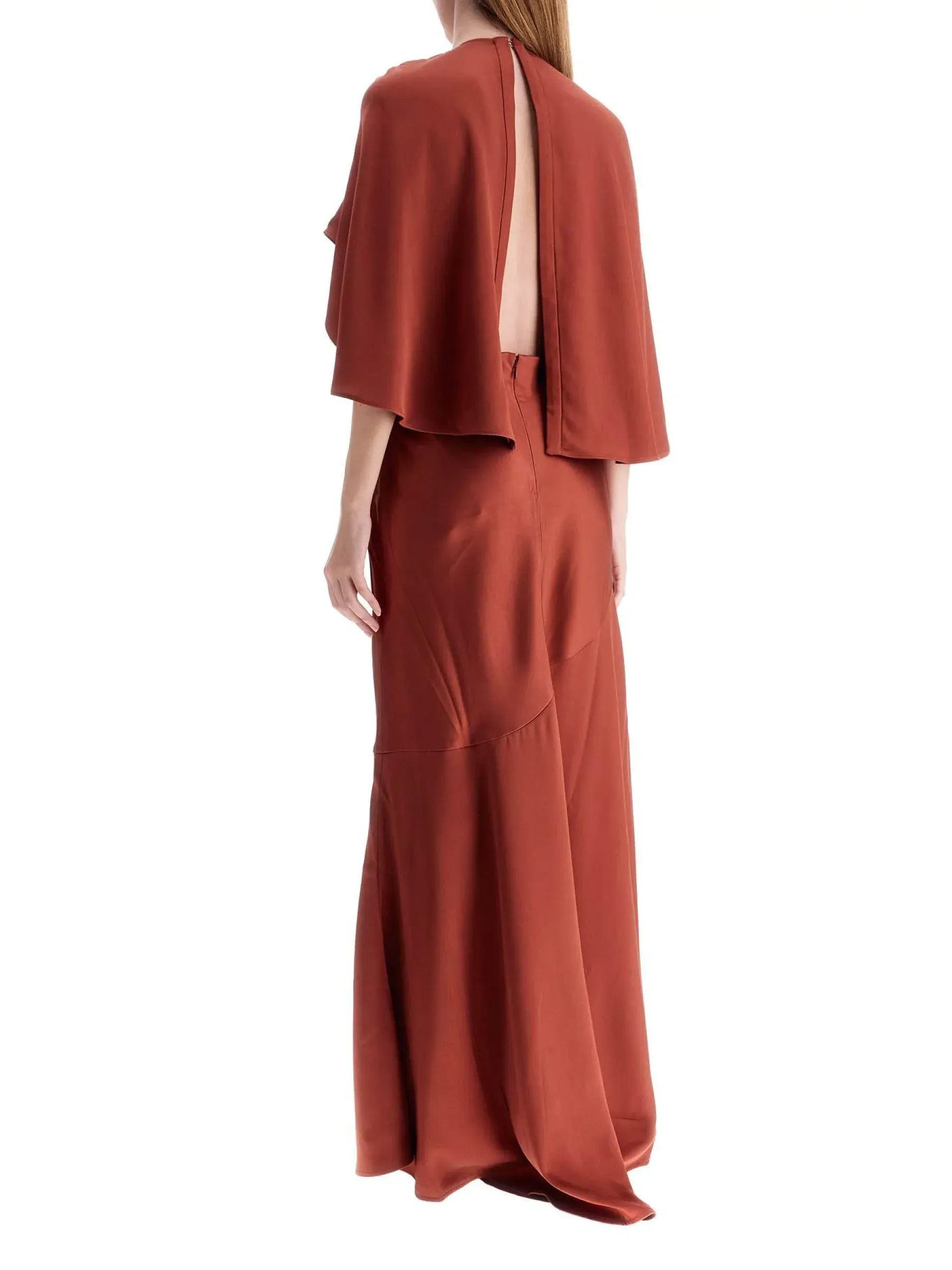 Eden Cape Sleeve Maxi Dress