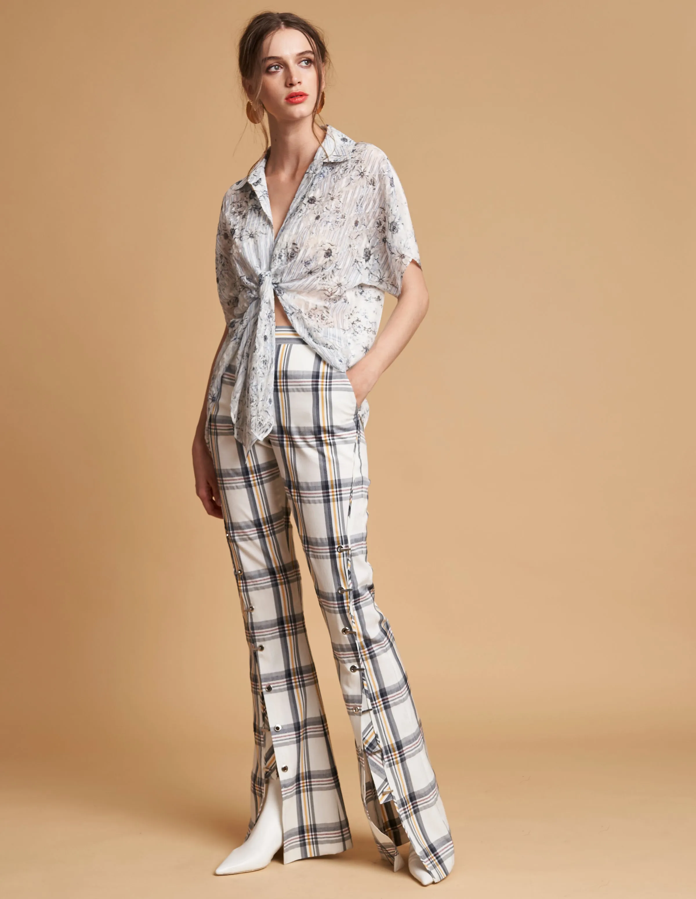 Farrah Plaid Pant