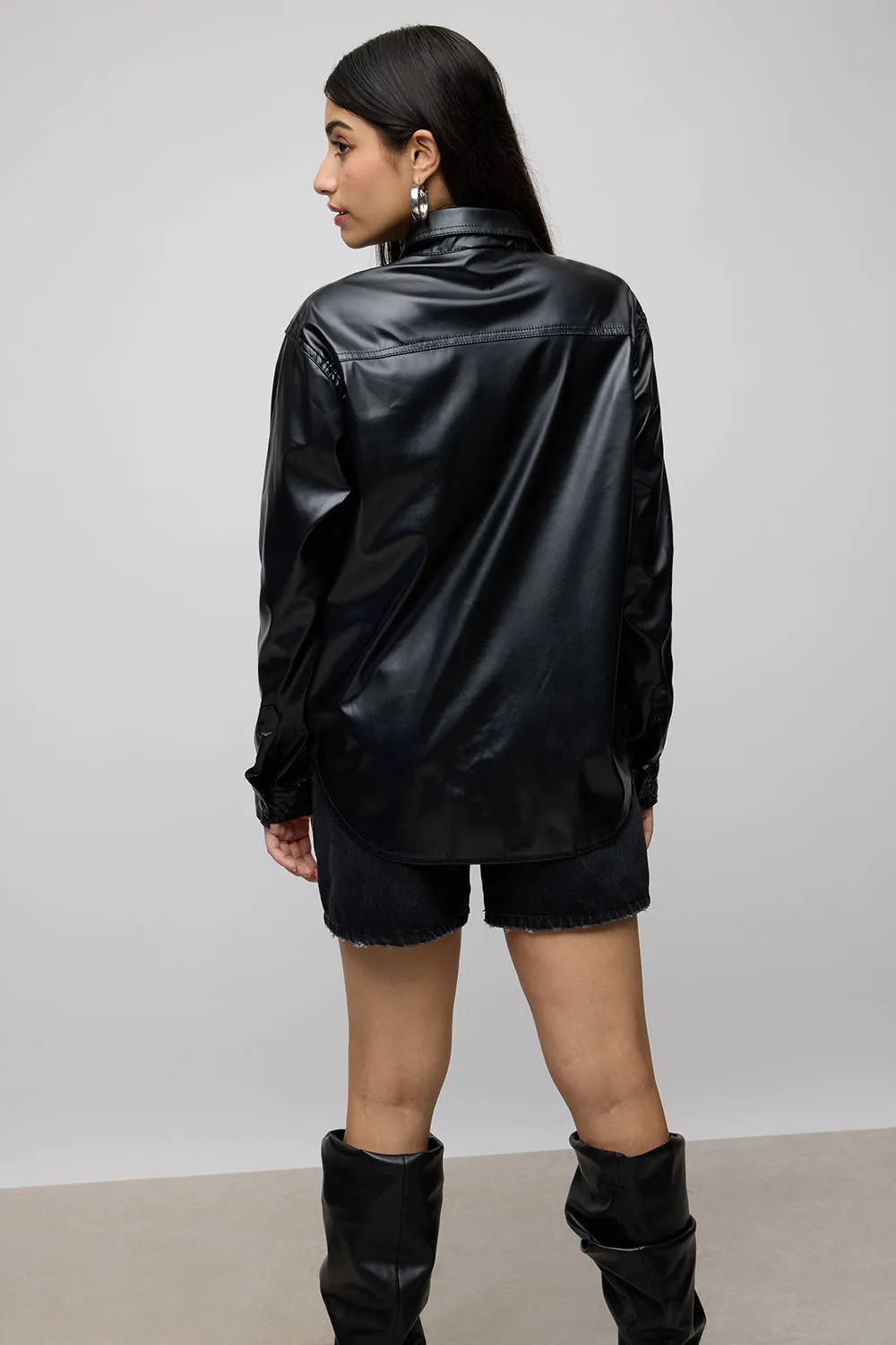 Fdc Og Black Leather Jacket