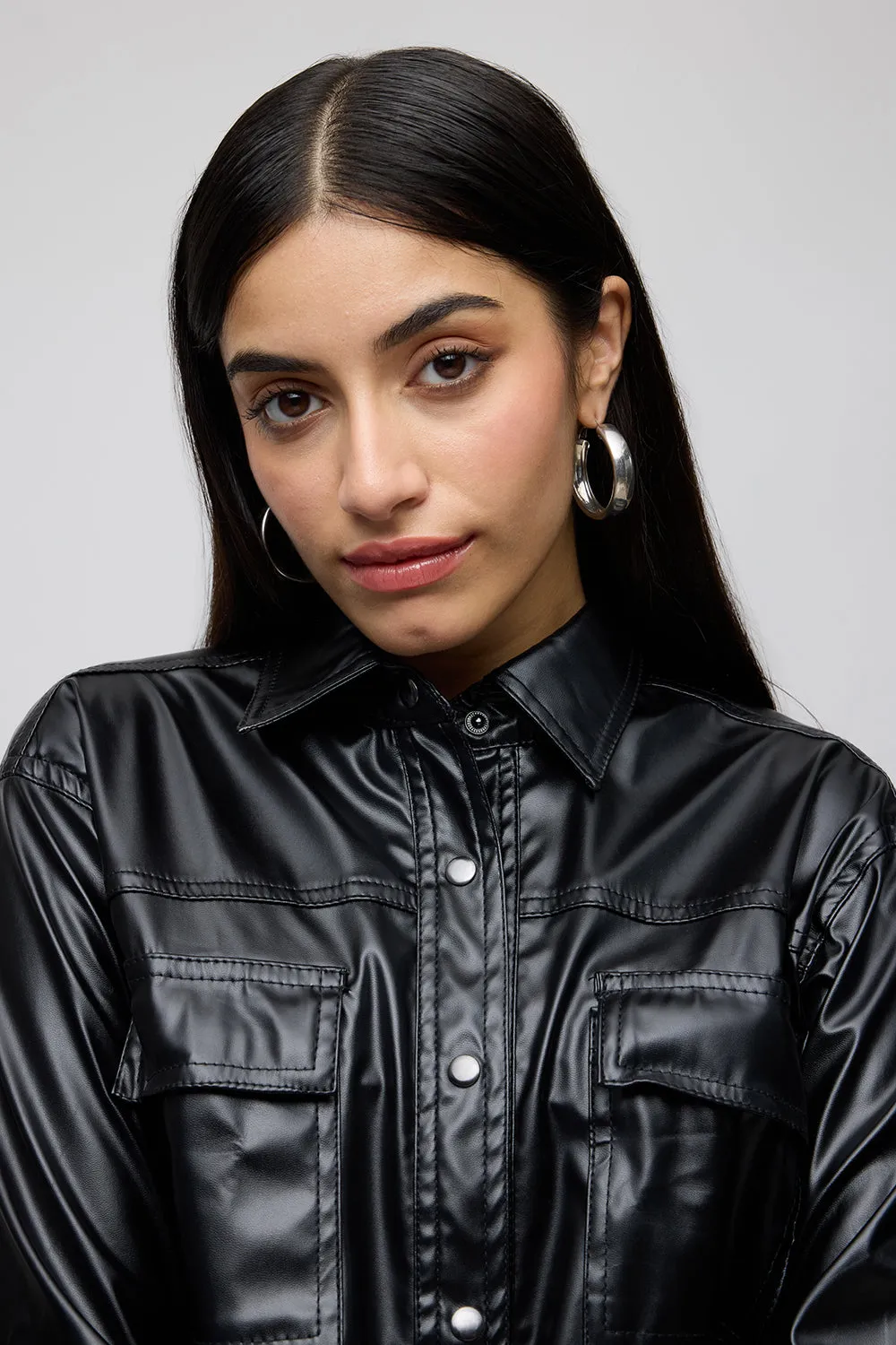 Fdc Og Black Leather Jacket