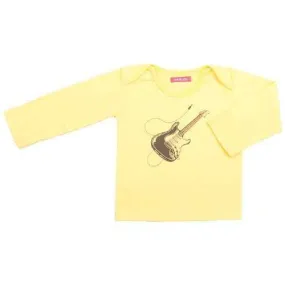 Guitar Long Sleeve Baby Graphic T-Shirt