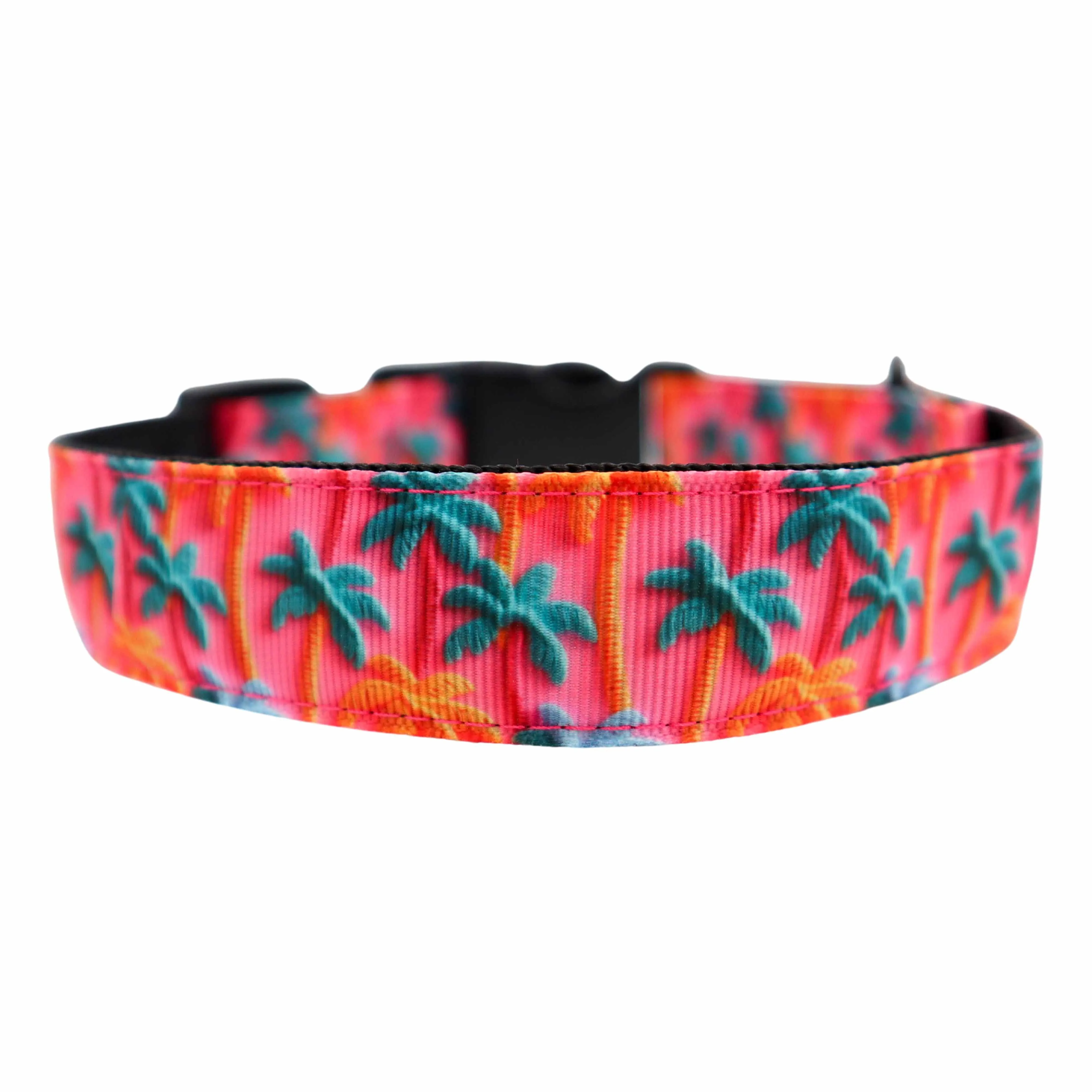 Handmade Dog Collar | Palm | Width: 15-20-25-30-40 mm