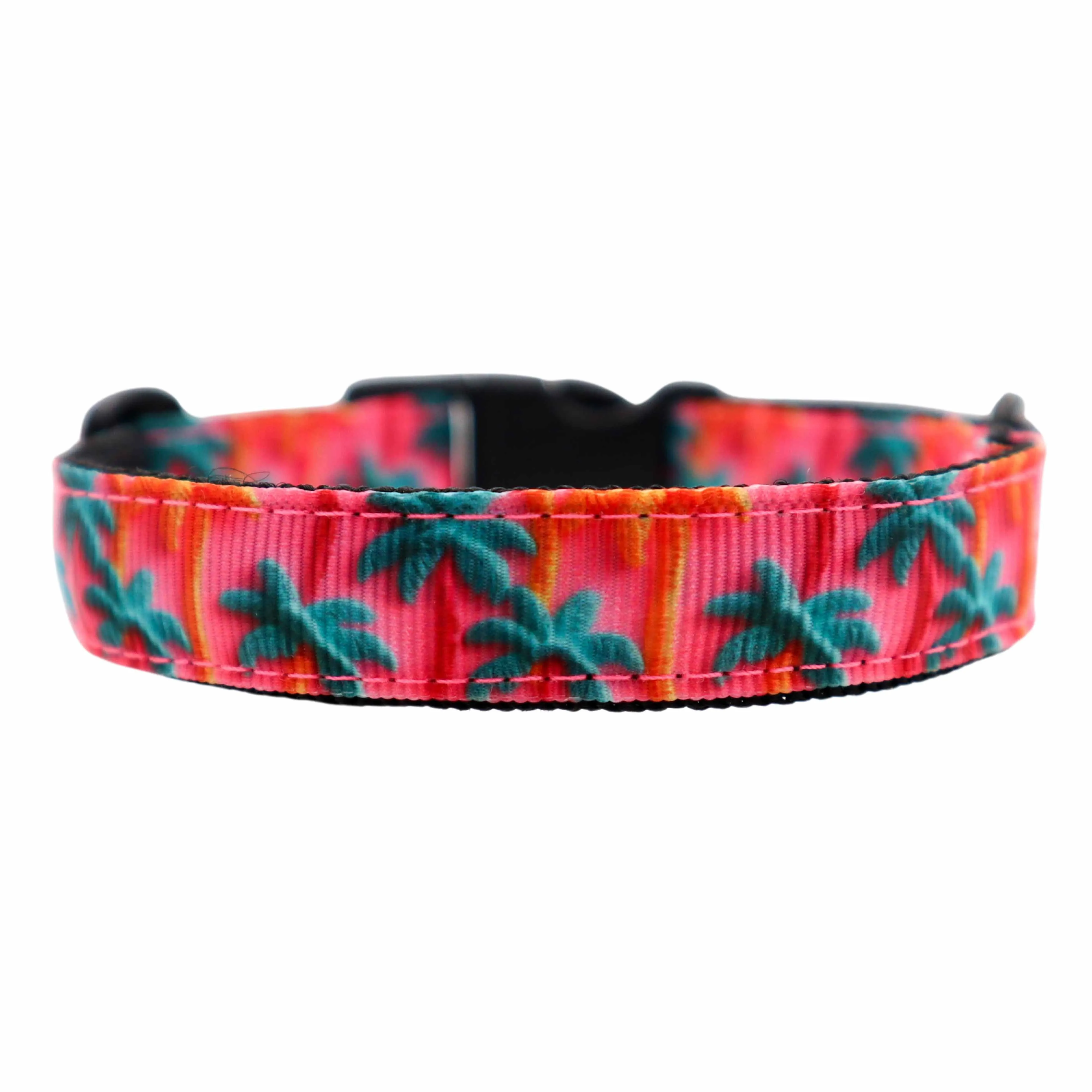 Handmade Dog Collar | Palm | Width: 15-20-25-30-40 mm