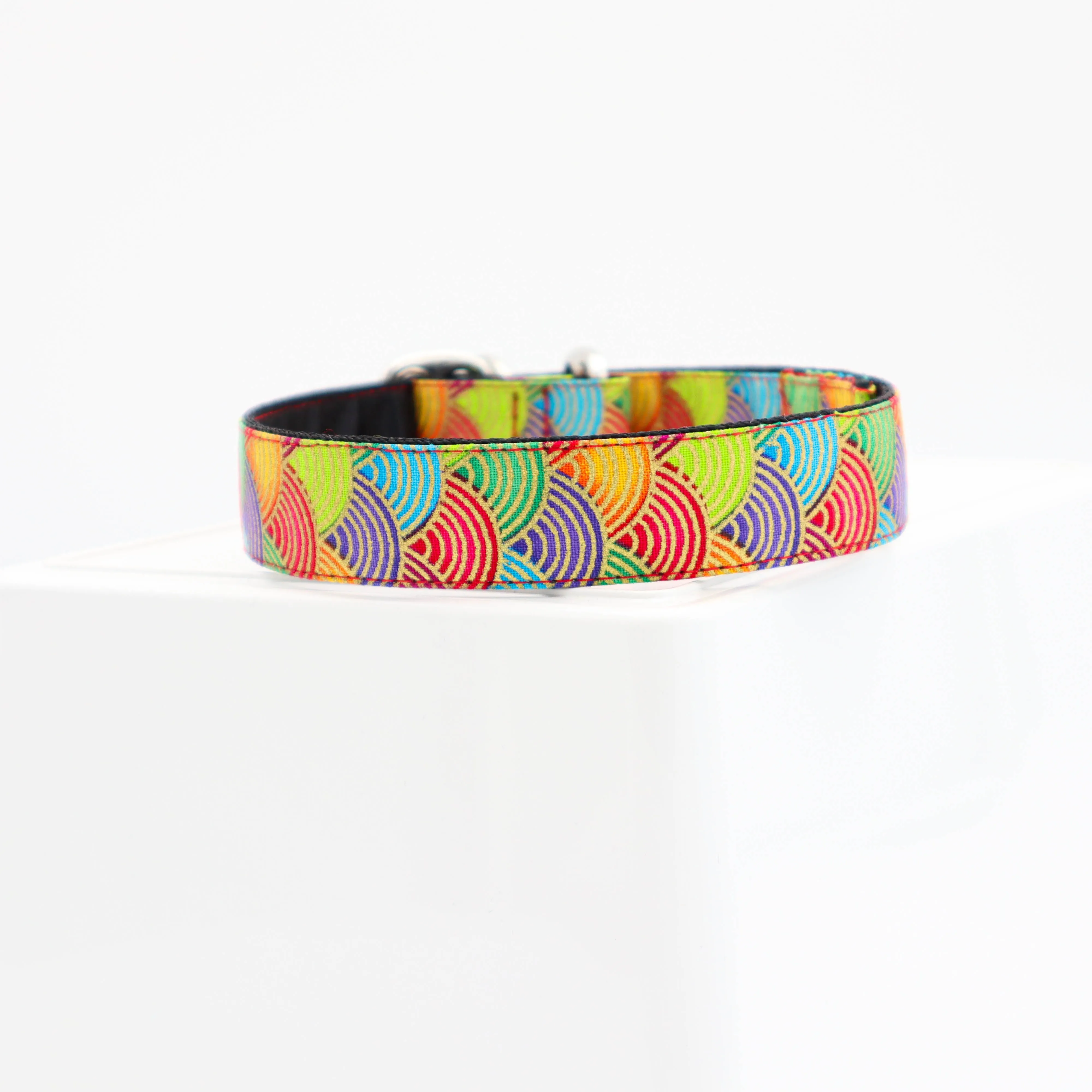 Handmade Dog Collar | Spring Colours | Width: 15-20-25-30-40 mm