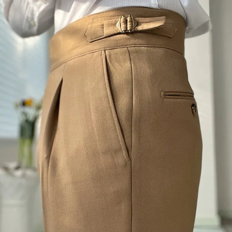 High waist gentleman trousers