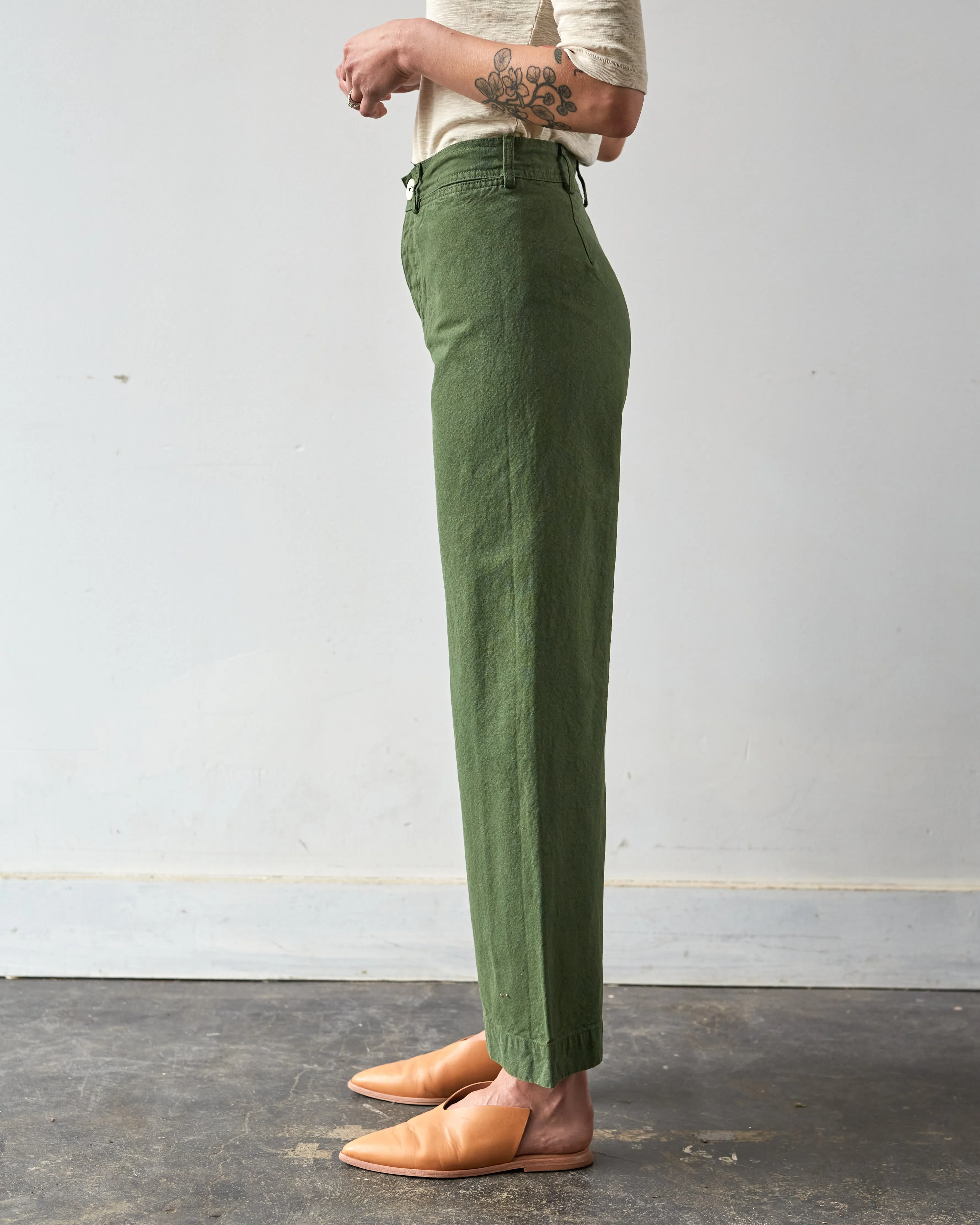 Jesse Kamm Sailor Pant, Olive