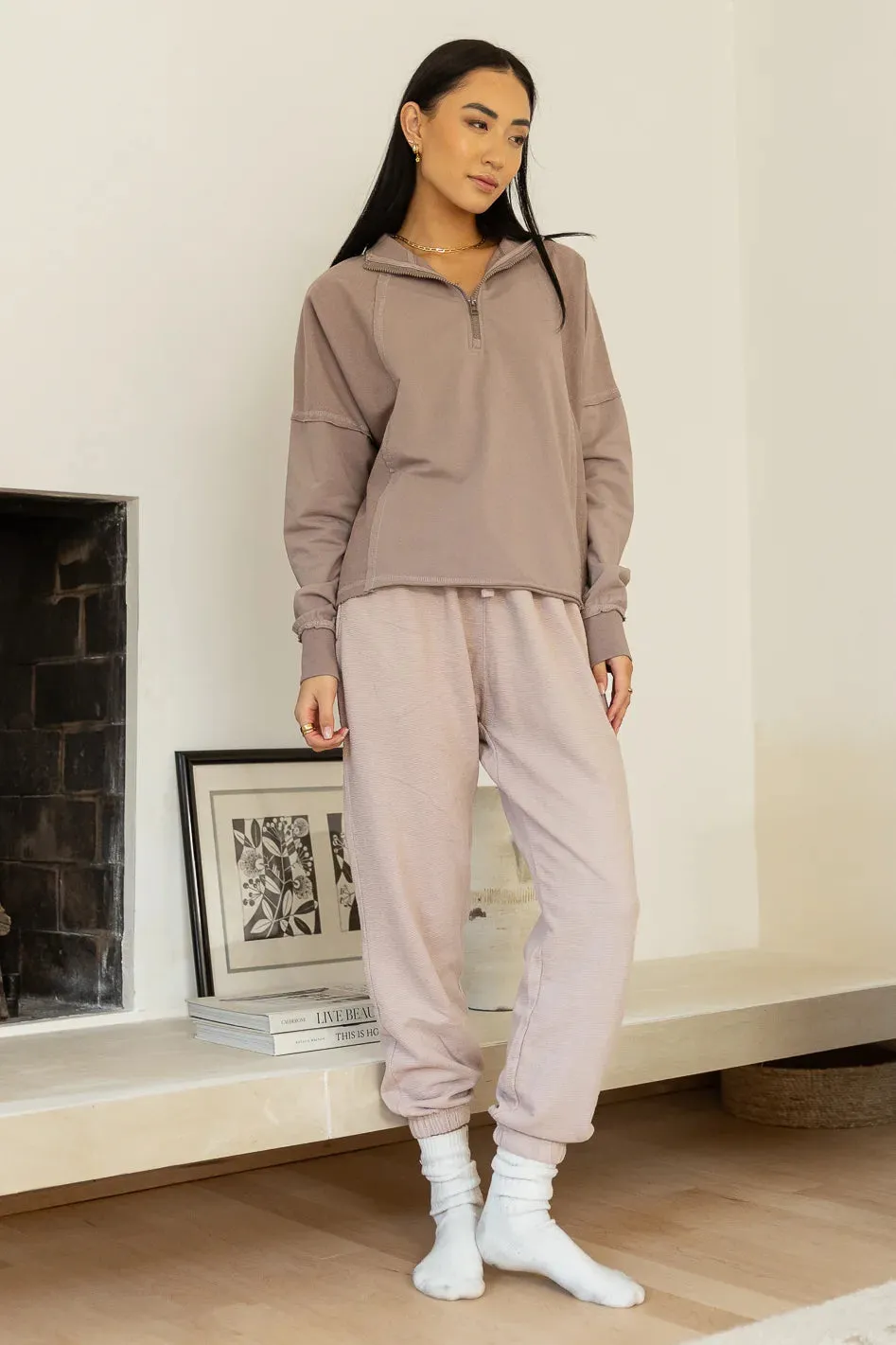 Junie Textured Sweatpants - FINAL SALE