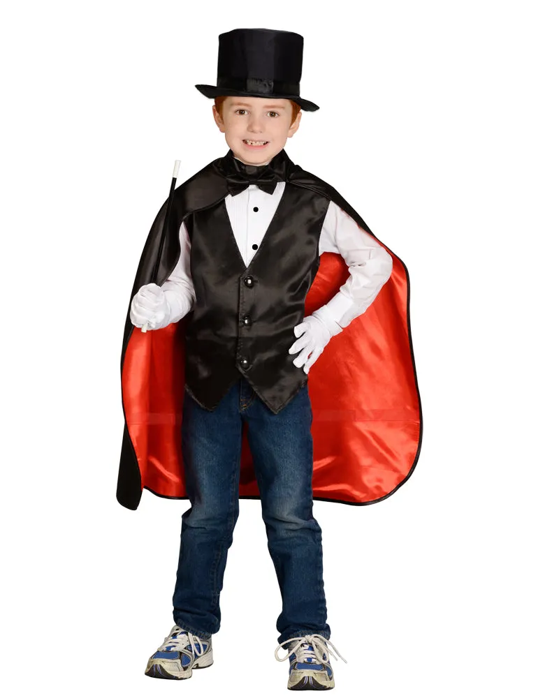 Junior Magician with Top Hat Dress Up Outfit