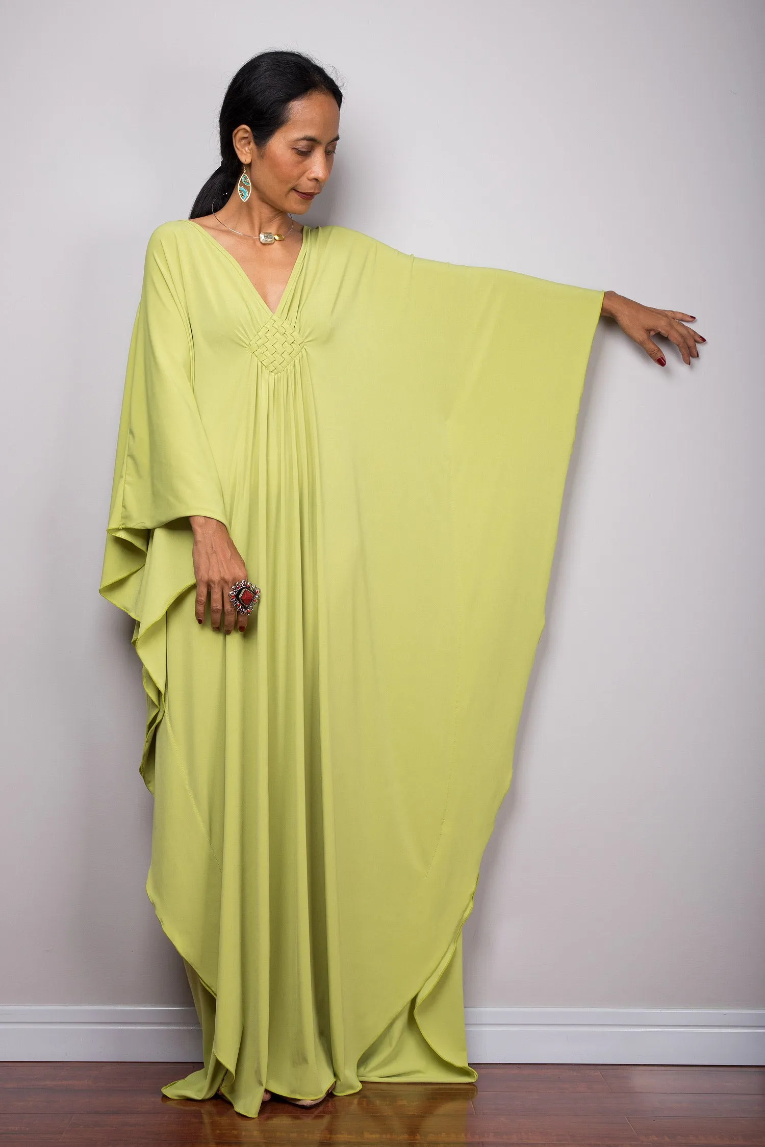 Lime green kaftan