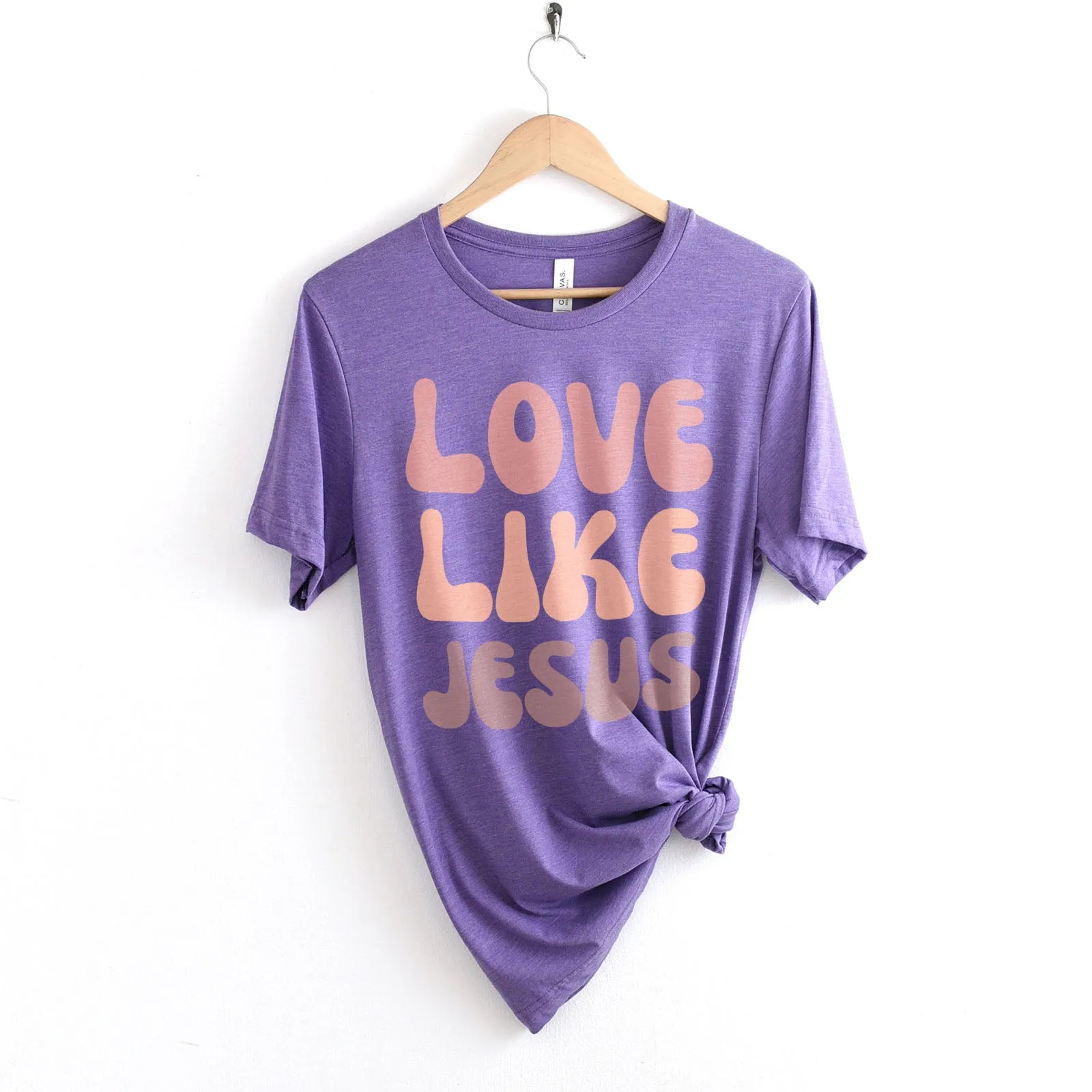 Love Like Jesus Groovy Tee