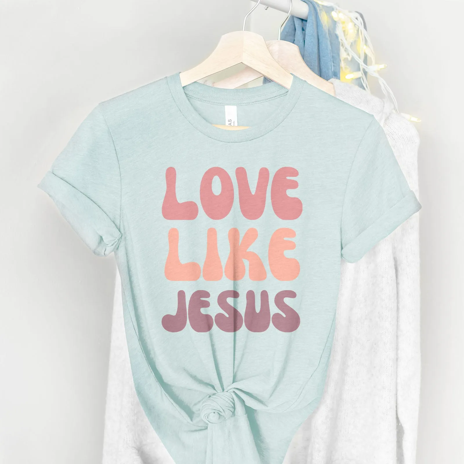 Love Like Jesus Groovy Tee