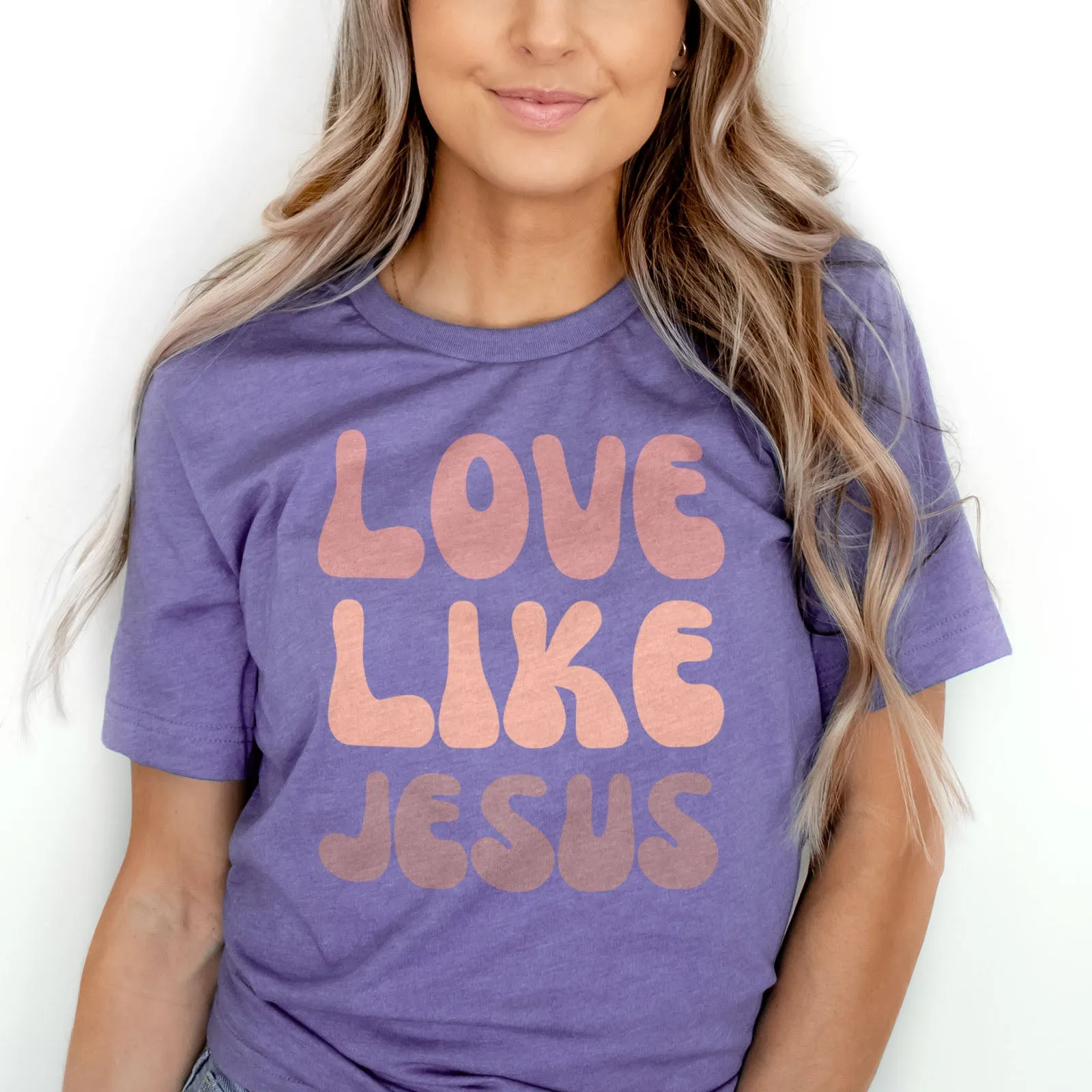 Love Like Jesus Groovy Tee