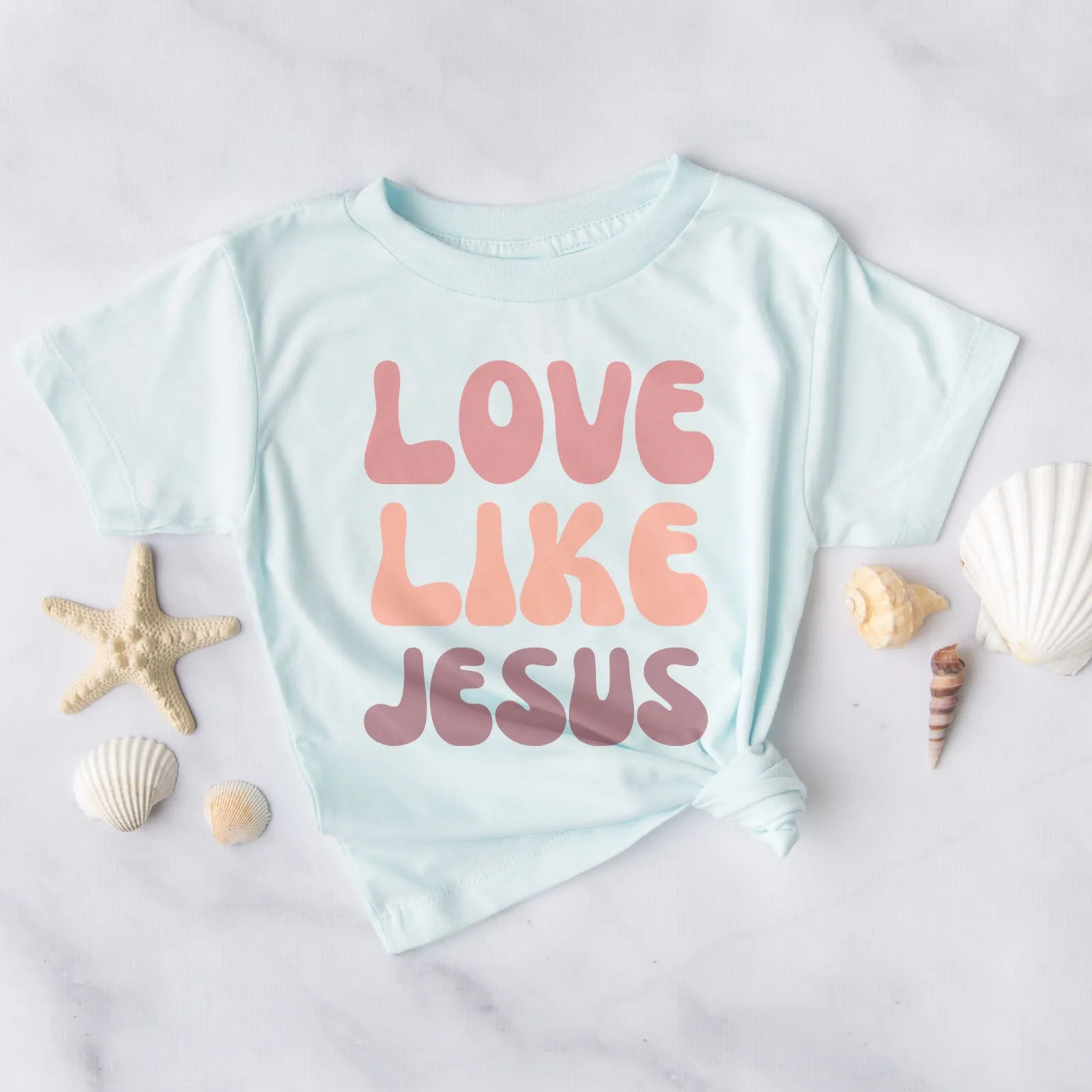 Love Like Jesus Groovy Tee