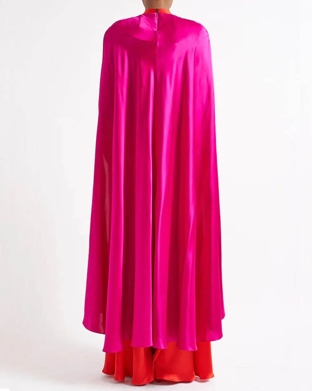 Magenta Diana Cape