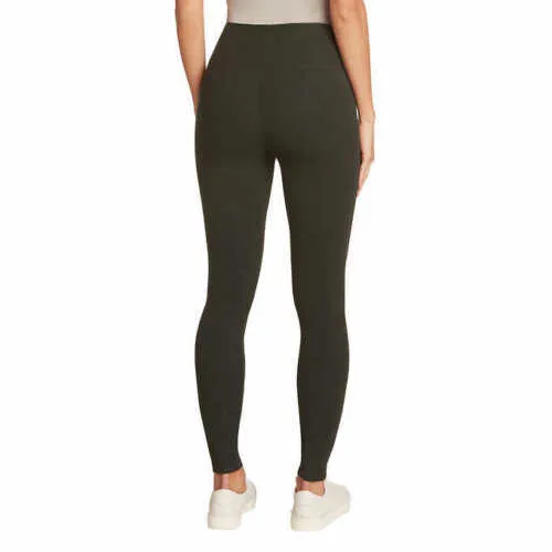 Max & Mia Ladies' French Terry High Waist Leggings