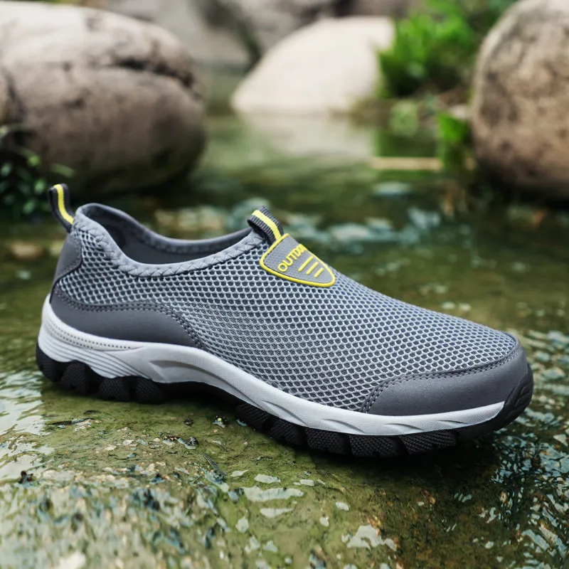 Men's Summer Casual Slip-Ons With Mesh