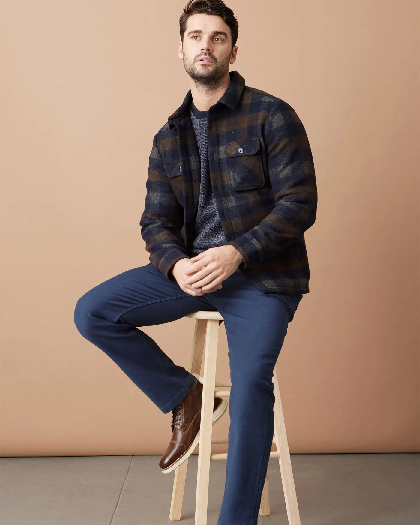 MILBANK FLANNEL SHIRT JACKET