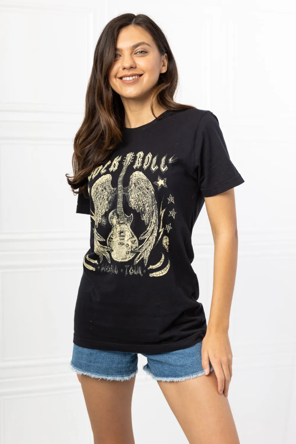 mineB Rock & Roll Graphic Tee