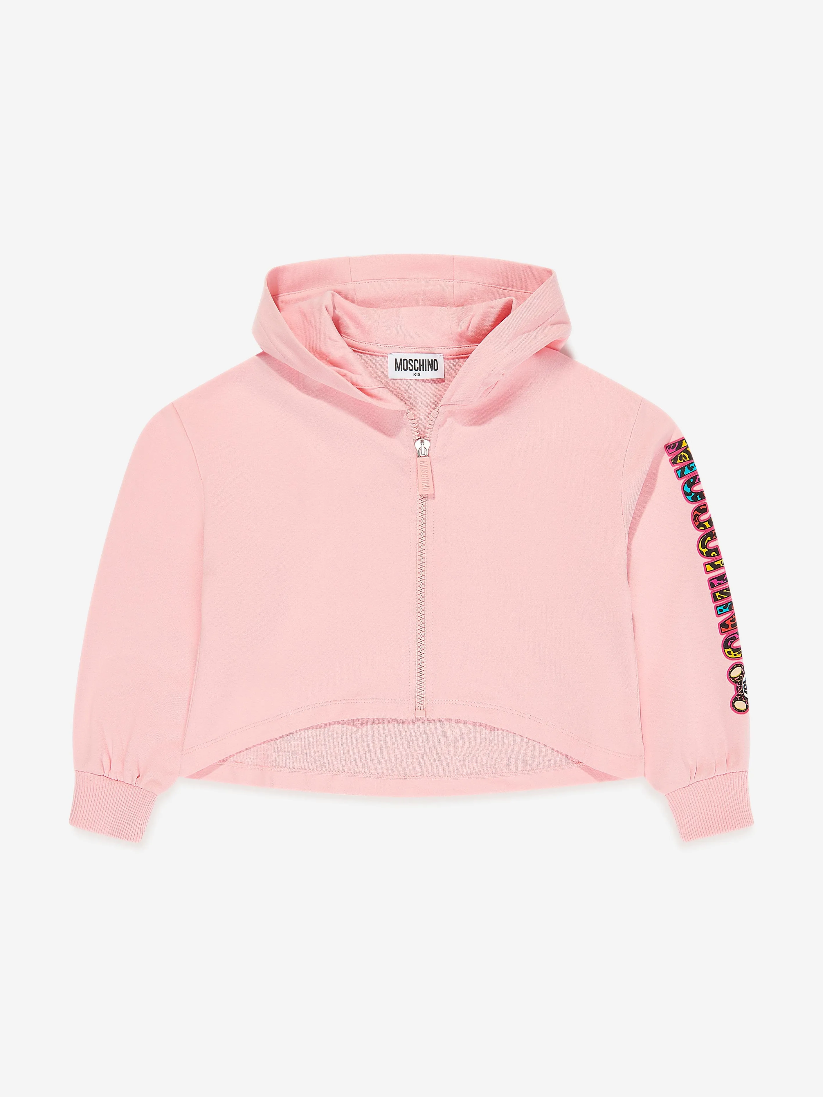 Moschino Girls Logo Tracksuit in Pink