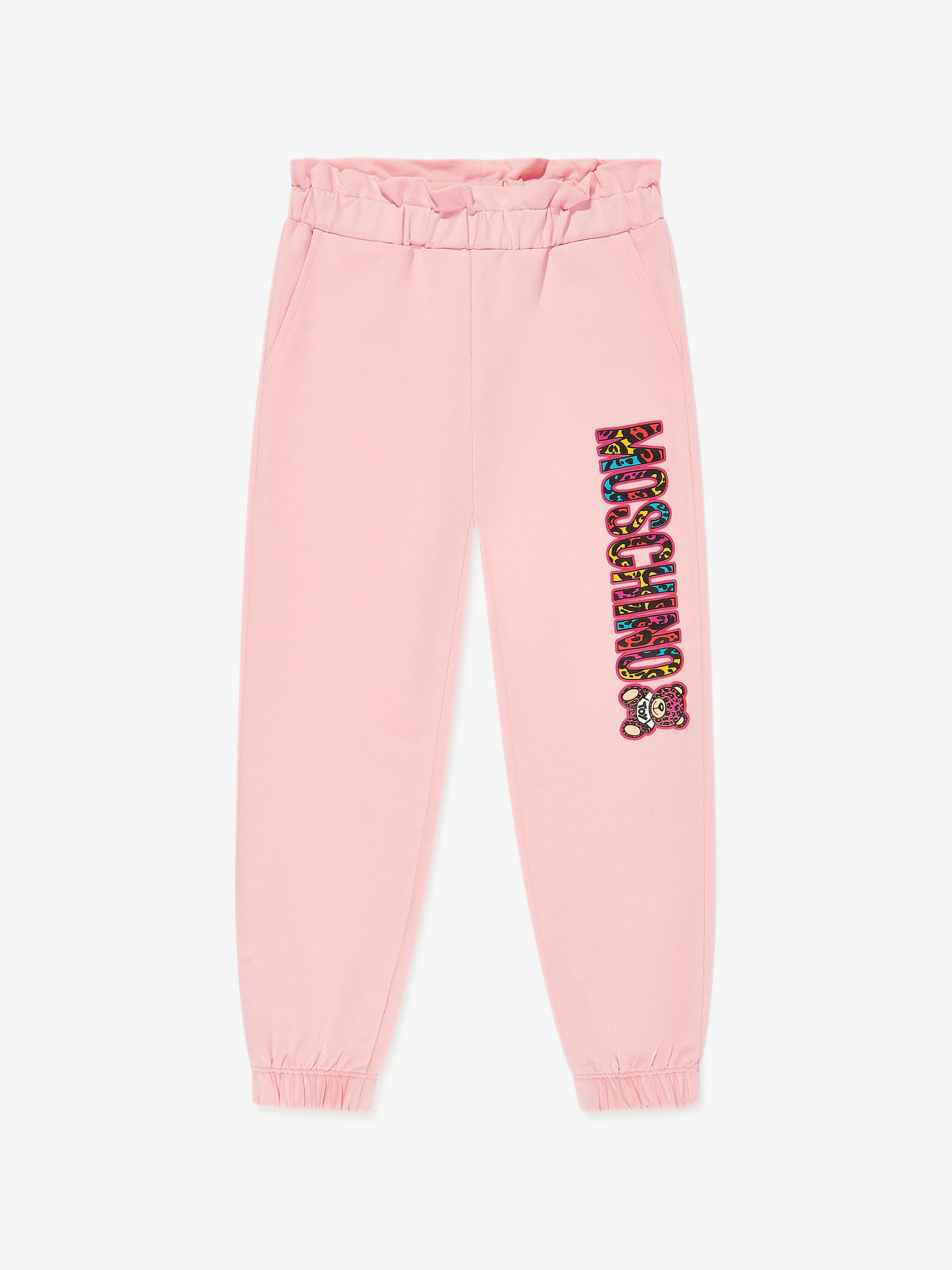 Moschino Girls Logo Tracksuit in Pink