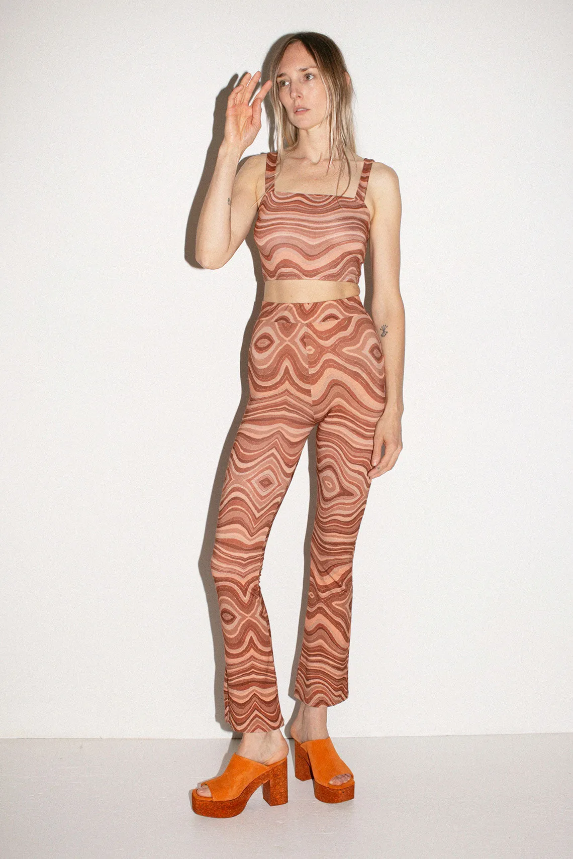 Orange Wave Grigg Pant