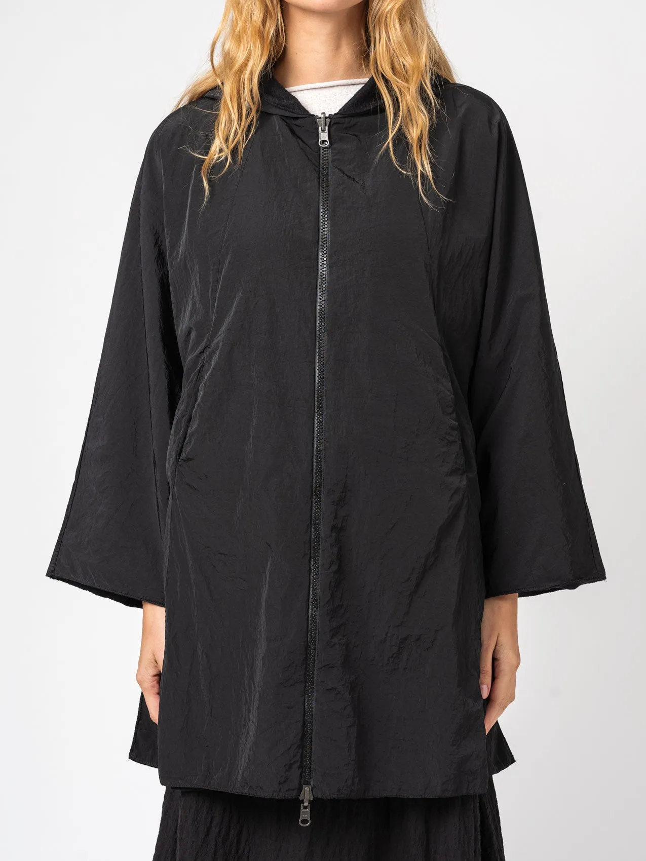 Oversize Hooded Cape