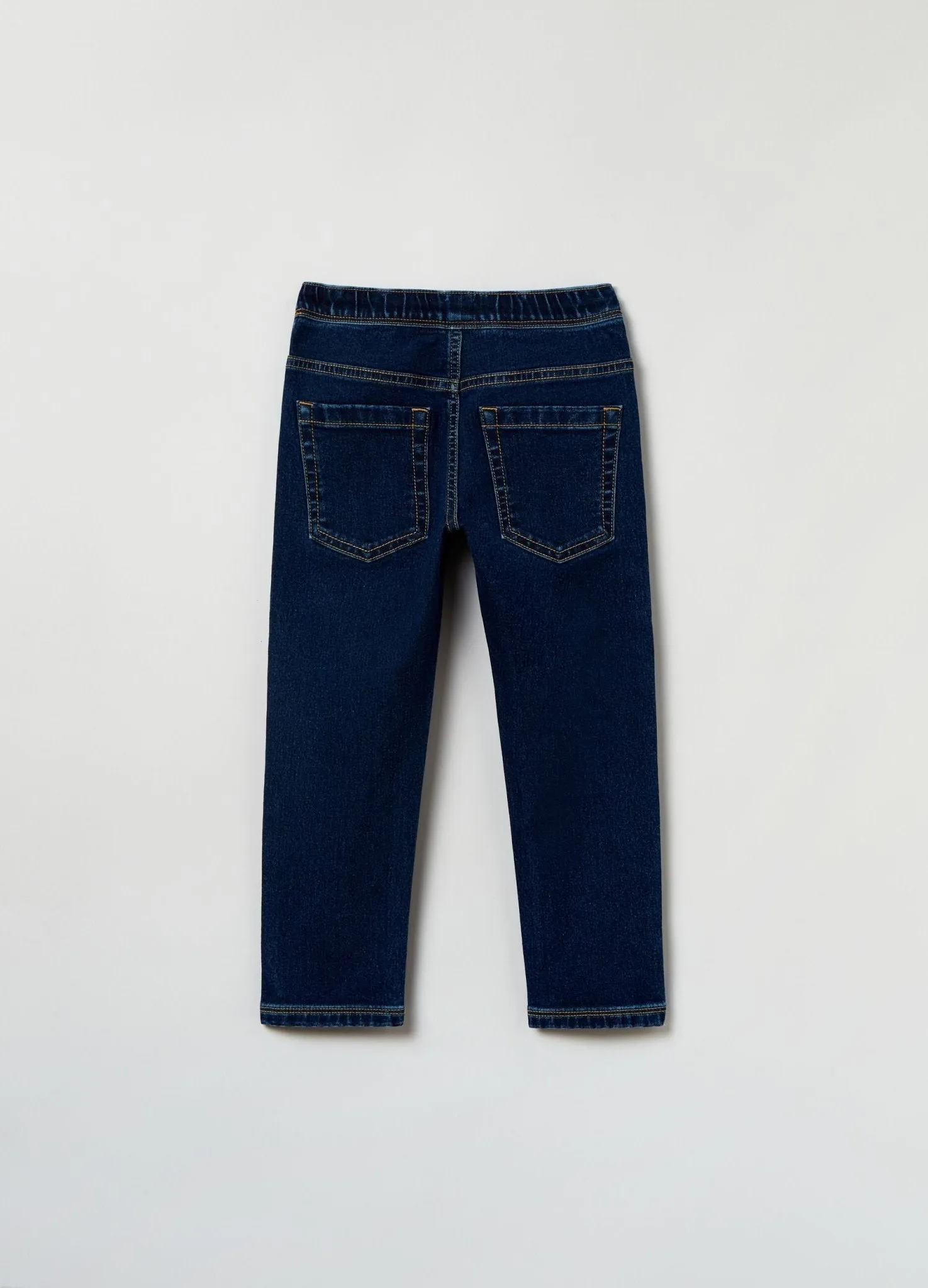 OVS Slim-fit Denim Joggers With Drawstring