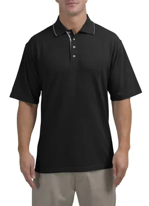 PING COLLECTION - DRY-FIBER DYNAMICS Sport Shirt with Tipped Collar.  P440